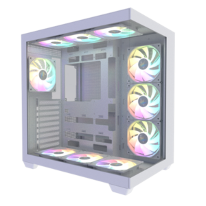 GALAX "HOF ALLSYNQ" Computer Case (4 ARGB Fans) White