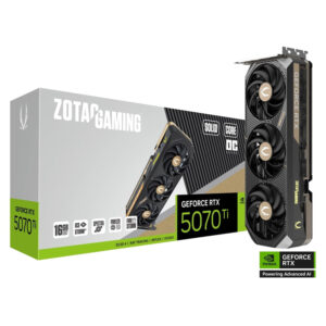 ZOTAC GAMING GEFORCE RTX 5070Ti 16GB SOLID