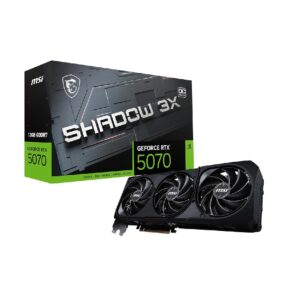 MSI Gaming GEFORCE RTX 5070 12GB Shadow 3X OC