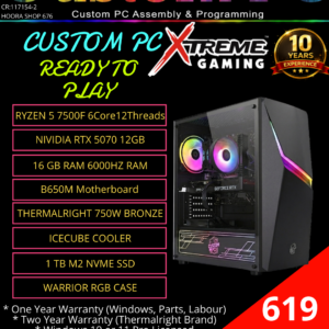 Custom PC RTX 5070 12 GB Gaming Computer Builds (Contact Us To Customize)