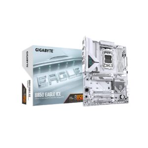 GIGABYTE B850 Eagle Ice AM5 Motherboard (AMD Ryzen 7000,9000 Series AM5)