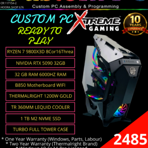 Gaming Computer Build #3 Ryzen 7 9800x3d/RTX 5090 24GB (Contact Us To Customize)