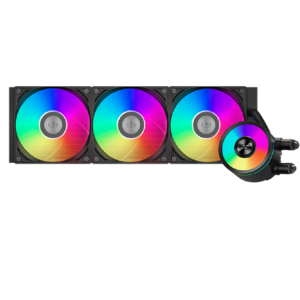 PCCOOLER 360 DA360 PRO ARGB 360mm CPU Liquid Cooler (Black)